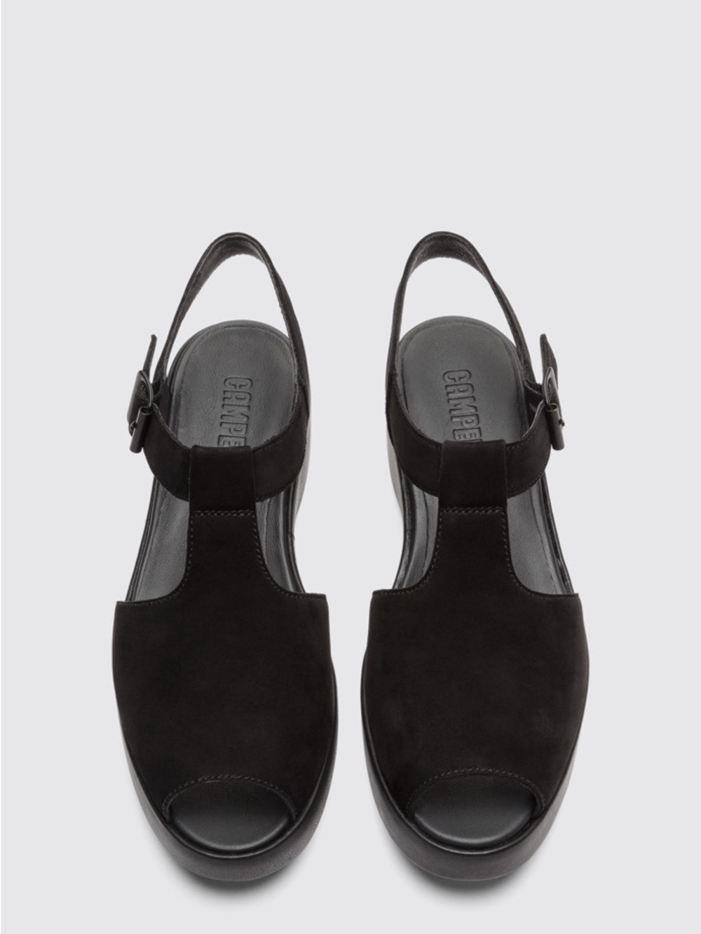 Camper Dessa Dress Black Flats